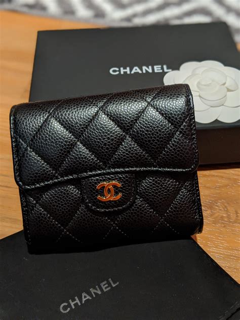 chanel wallet price usd|chanel caviar small wallet price.